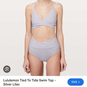 Lululemon Lavender bikini Set